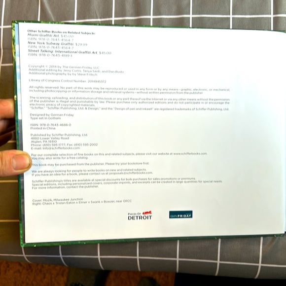 ‘Detroit Graffiti’ by Chris Freitag book - Picture 4 of 5